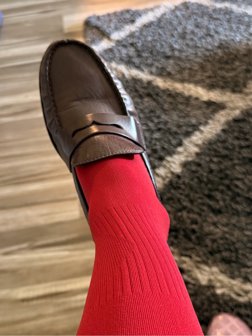 Ani Ruched Loafer
Brown leather reformation loafer